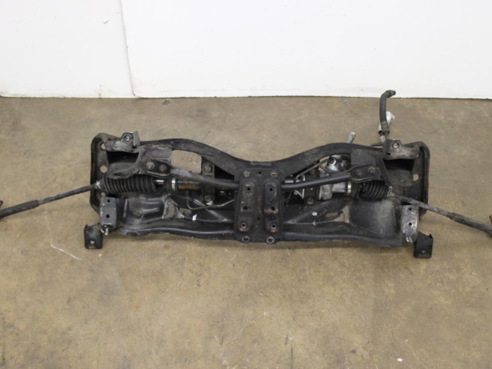 JDM 03-08 SUBARU FORESTER SG9 FRONT SUBFRAME WITH POWER STERRING RACK RHD: Image 3