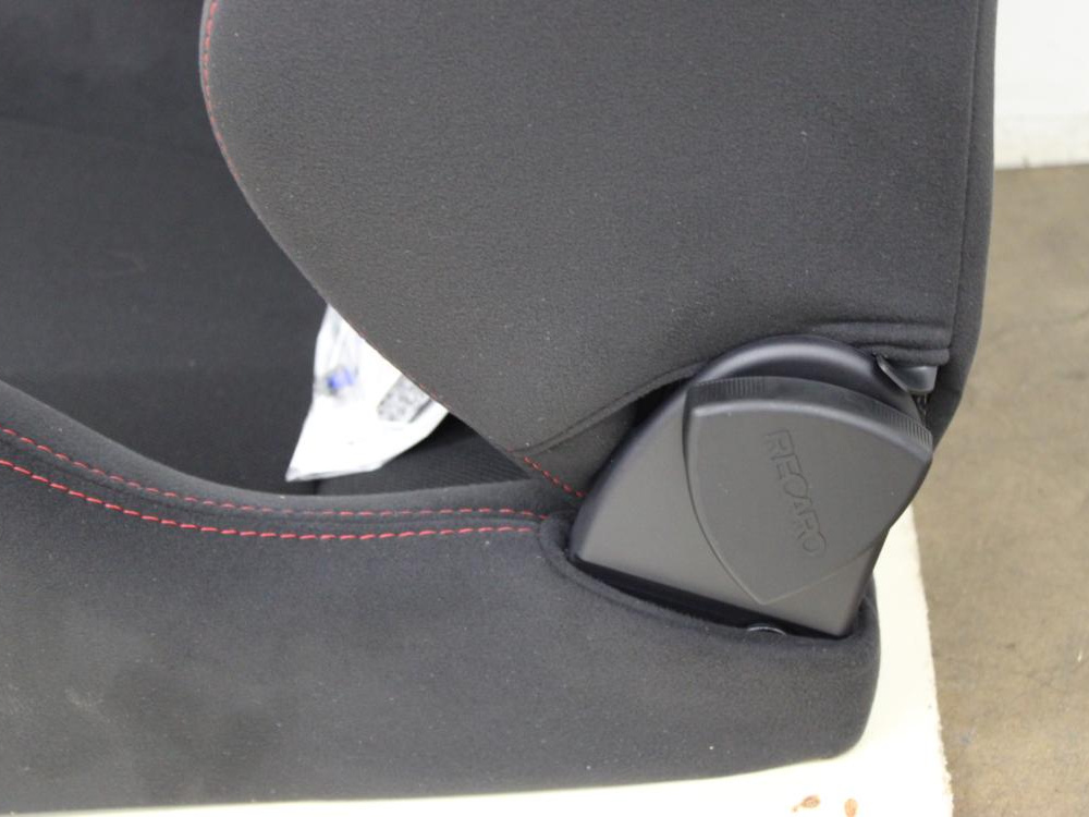 NEW RECARO SR-7 ASM IS-11 BK/BK BUCKET SEATS SET OF 1 JDM OEM JAPAN SR7: Image 13