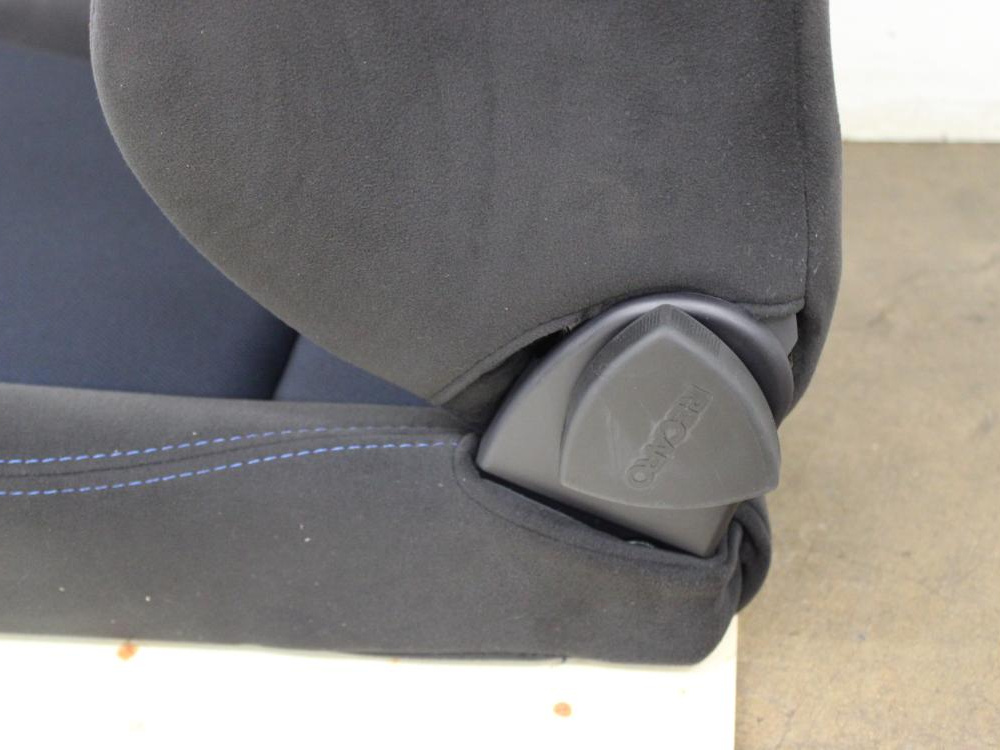NEW RECARO SR-G GK BL/BK W/O SEATS SET OF 1 JDM OEM JAPAN SR7: Image 10