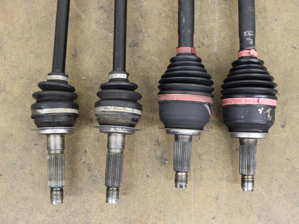 JDM 2008-2014 SUBARU STI IMPREZA OEM FRONT AND REAR AXLES: Image 3