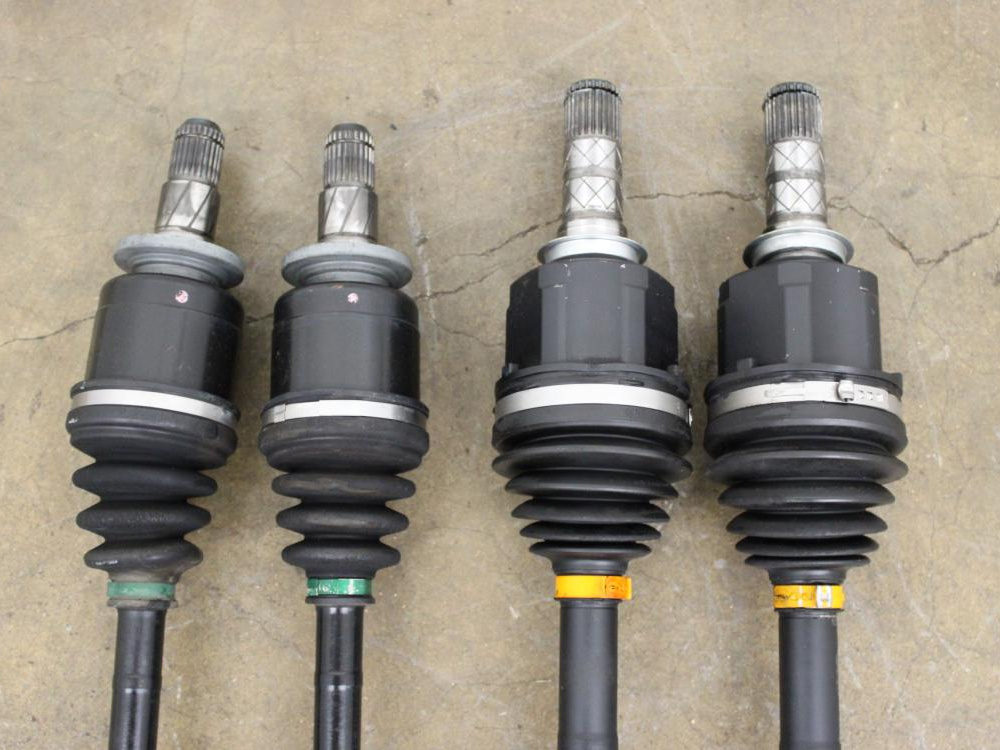 JDM 2008-2014 SUBARU STI IMPREZA OEM FRONT AND REAR AXLES: Image 2