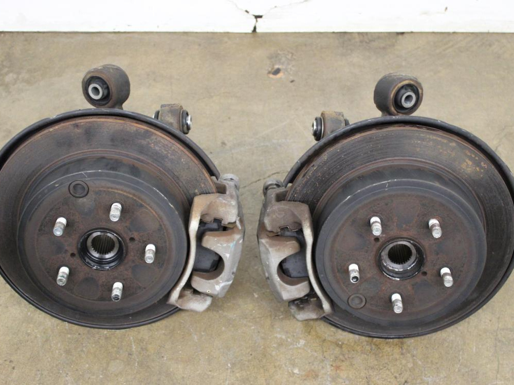 JDM 2008-2014 SUBARU STI IMPREZA BRAKE CALEPERS, HUBS, BEARINGS KNUCKLES 5X114.3: Image 14