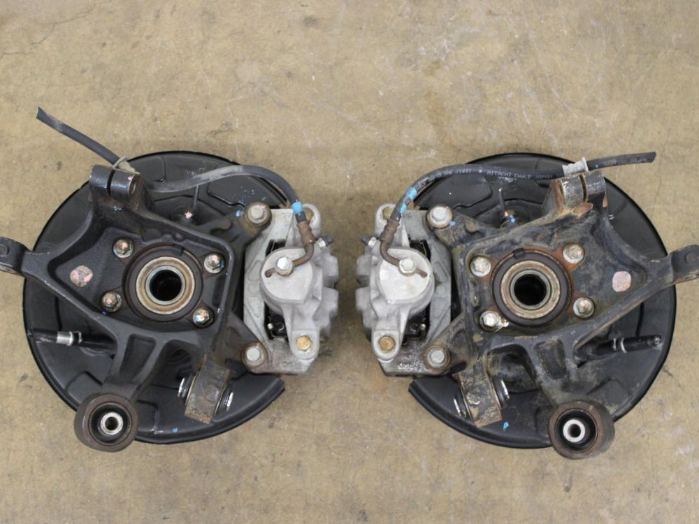 JDM 2008-2014 SUBARU STI IMPREZA BRAKE CALEPERS, HUBS, BEARINGS KNUCKLES 5X114.3: Image 11
