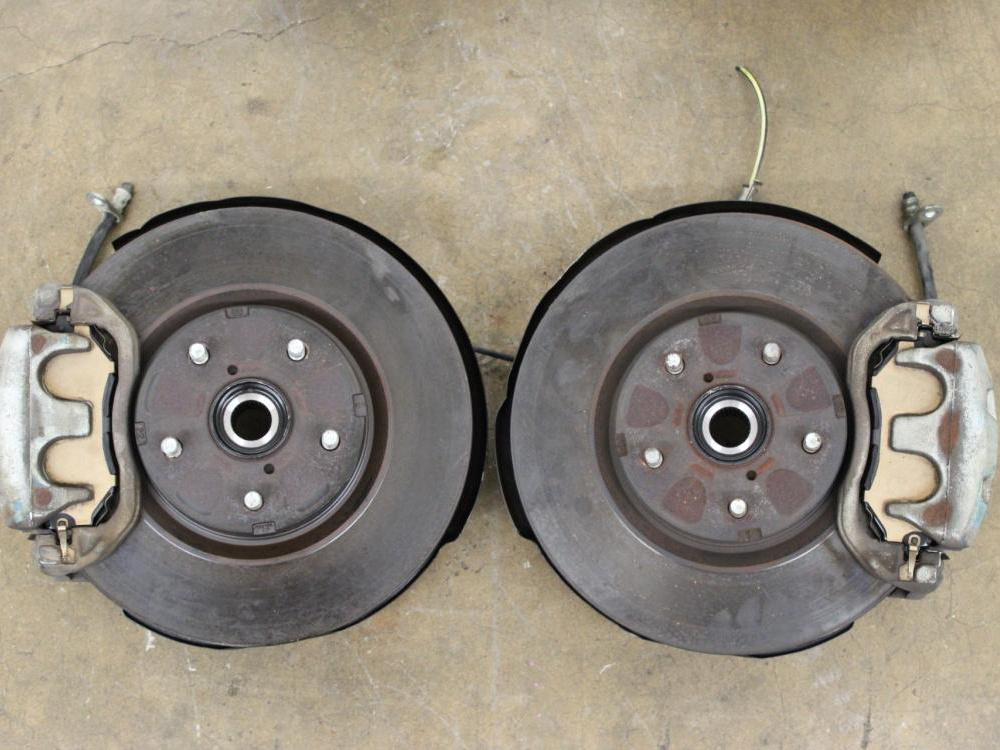 JDM 2008-2014 SUBARU STI IMPREZA BRAKE CALEPERS, HUBS, BEARINGS KNUCKLES 5X114.3: Image 8