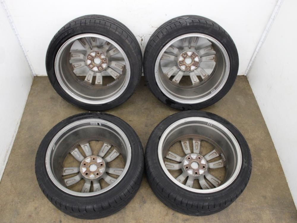 JDM 5X114.3 BOLT PATERN RIMS + BRIDGESTONE 245/40/R18-97W TIRES SET OF 4 : Image 3