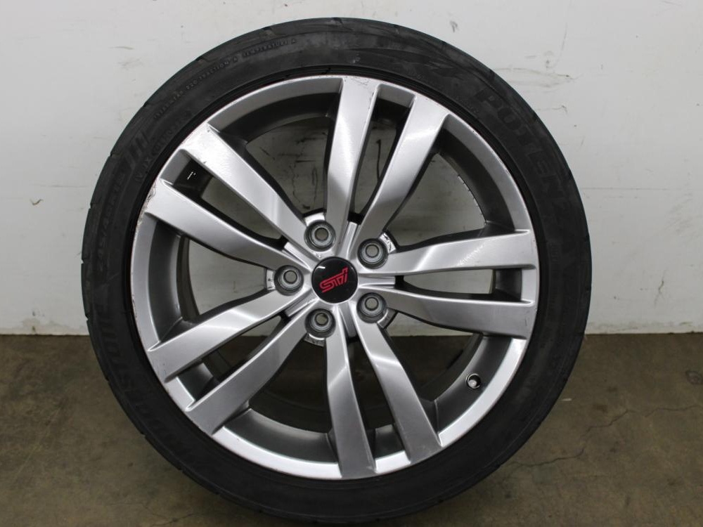 JDM 5X114.3 BOLT PATERN RIMS + BRIDGESTONE 245/40/R18-97W TIRES SET OF 4 : Image 11