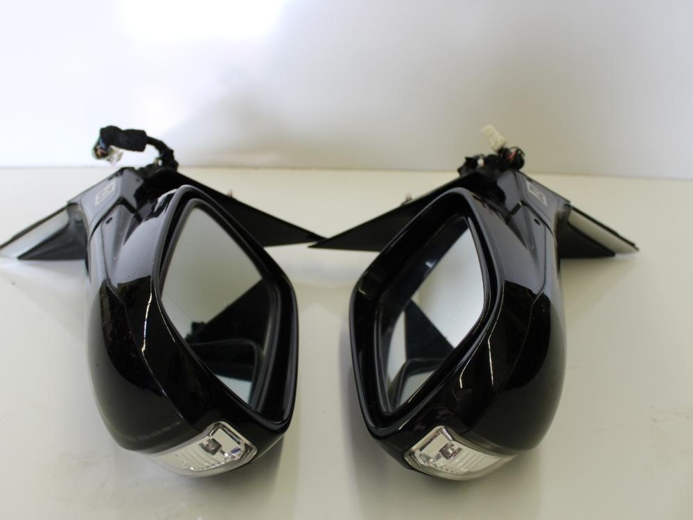 JDM 09-12 ACURA RL LEFT+RIGHT SIDES DOOR MIRRORS POWER, SIGNAL, BLACK: Image 6