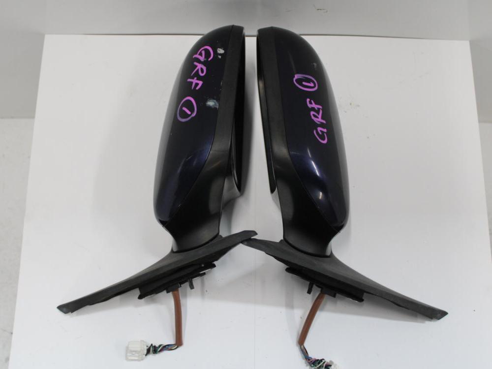JDM 2008-2014 SUBARU IMPREZA WRX STI SIDE VIEW MIRROR SET OF 2 LEFT/RIGHT OEM: Image 1