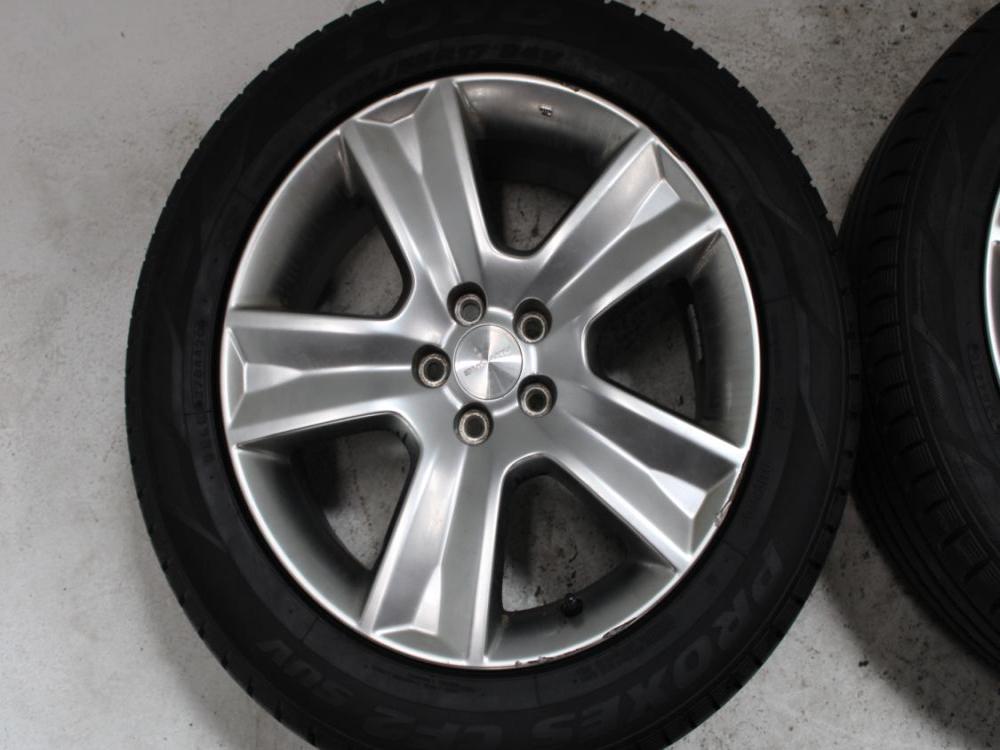 JDM SUBARU 5X100 BOLT PATERN 17X7JJ RIMS + TOYO PROXES 215/55/R17 TIRES SET OF 4: Image 5