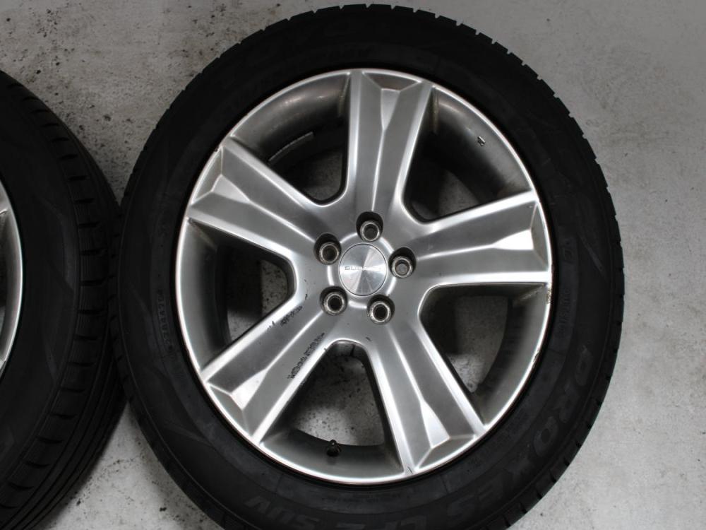 JDM SUBARU 5X100 BOLT PATERN 17X7JJ RIMS + TOYO PROXES 215/55/R17 TIRES SET OF 4: Image 6