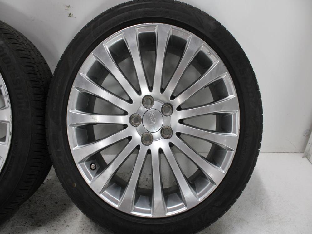 JDM SUBARU 5X100 BOLT PATERN 18X7.5 J RIMS + BRIDGESTONE ECOPIA 225/45/R18 95W TIRES SET OF 4: Image 5
