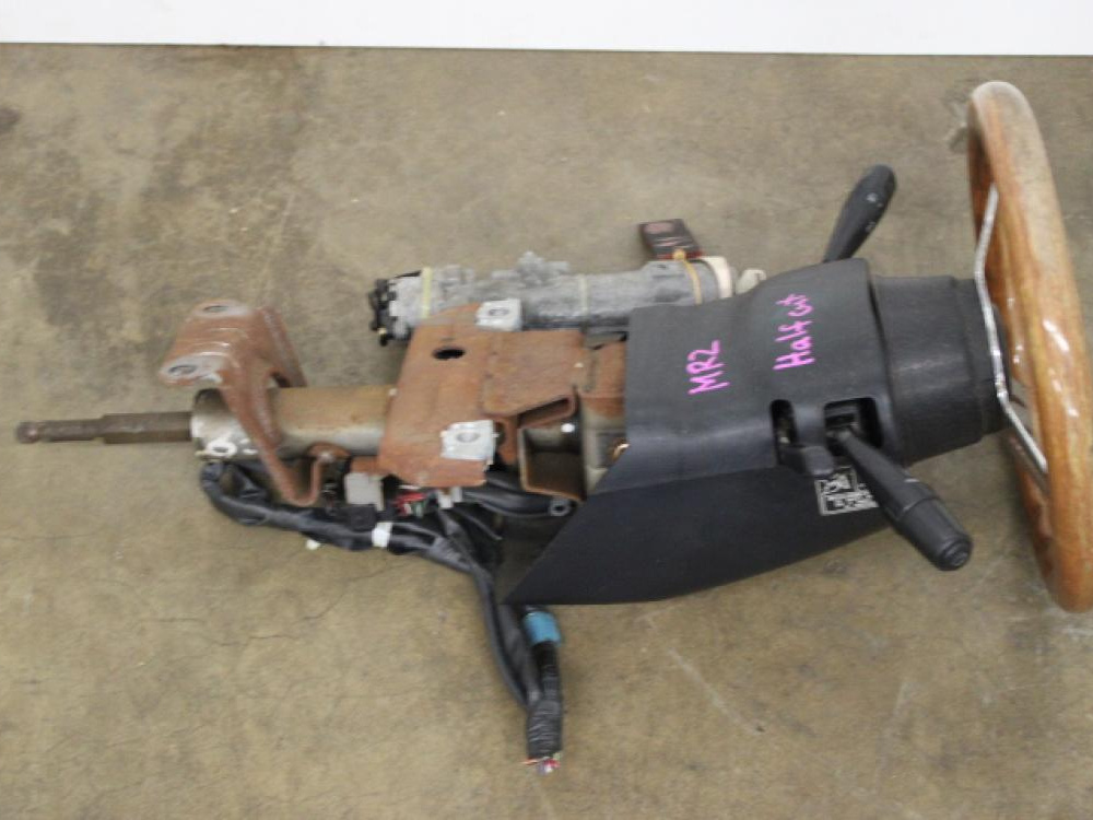 JDM 98 MR2 STEERING WHEEL & COLUMN BAR W/IGNITION CYLINDER : Image 4