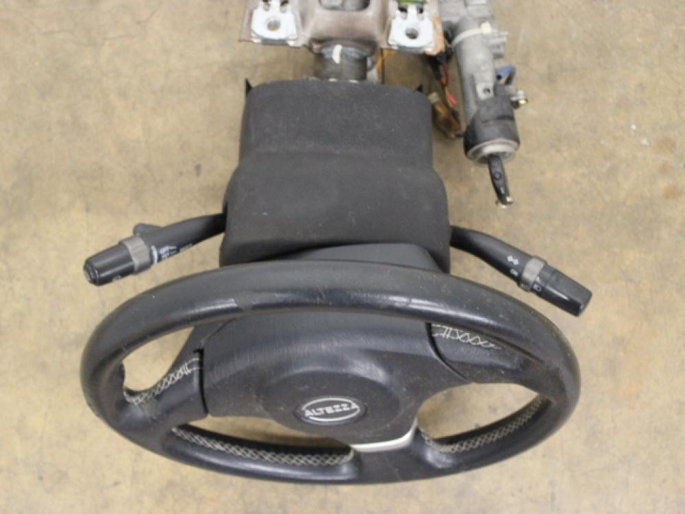 JDM 01-05Toyota Altezza STERRING WHEEL & COLUMN BAR W/IGNITION CYLINDER FOR LEXUS IS300 : Image 6