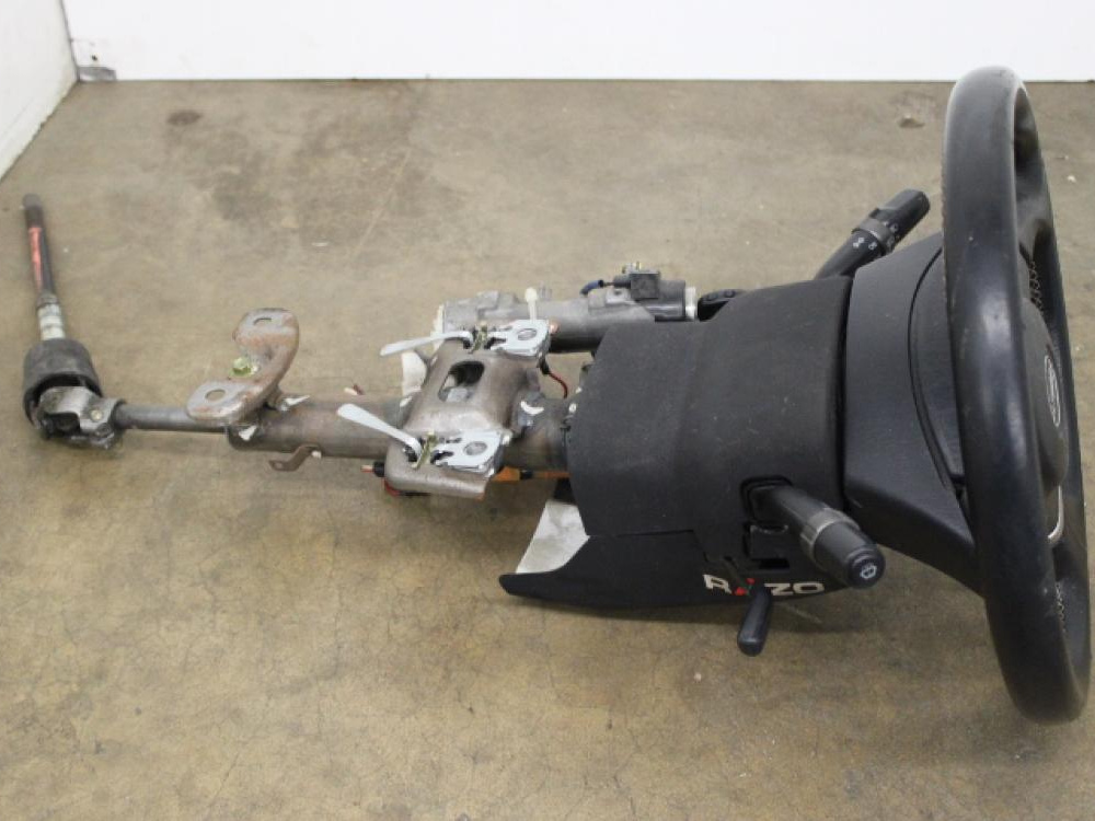 JDM 01-05Toyota Altezza STERRING WHEEL & COLUMN BAR W/IGNITION CYLINDER FOR LEXUS IS300 : Image 3