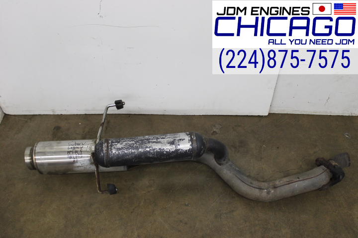 JDM 00-04 HKS Es Subaru Legacy BH5 Sti exhaust muffler