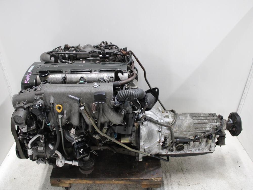 JDM TOYOTA 2JZ-GTE 3.0L TWIN TURBO NON VVTI ENGINE WITH A/T + WIRING & ECU: Image 1