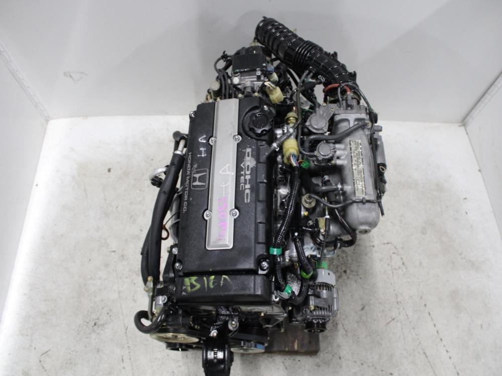 JDM 1989-1991 HONDA/ACURA B16A 1.6L OBD0 VTEC ENGINE + 5SPEED NON-LSD M/T: Image 5