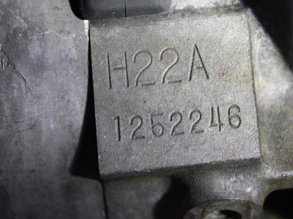JDM 92-96 HONDA PRELUDE SIR H22A 2.2L DOHC VTEC OBD1 BLACK TOP ENGINE + 5SPEED M/T : Image 15