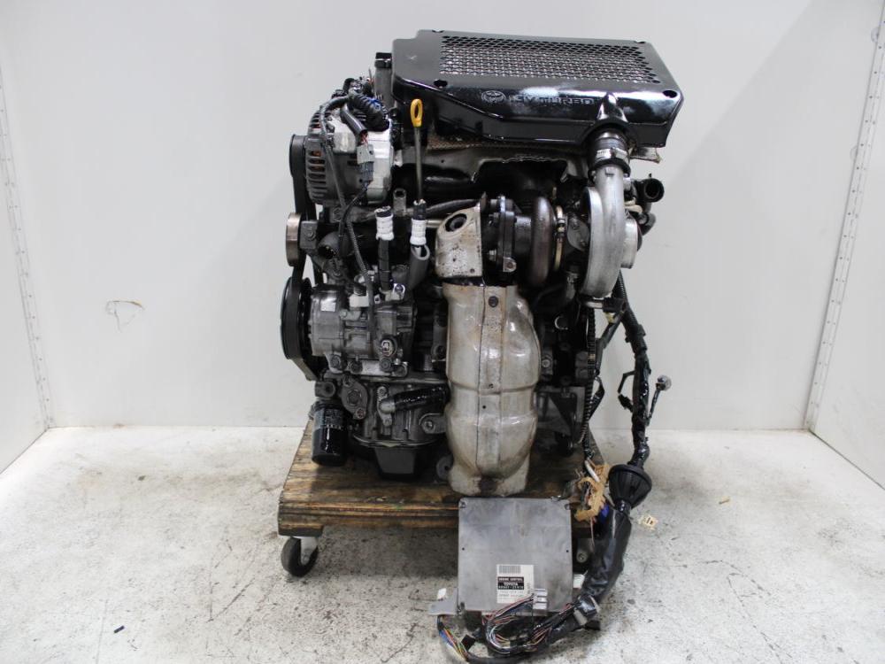 JDM TOYOTA CALDINA 3S-GTE 5TH GEN 2.0L ST246 TURBO ENGINE + WIRING & ECU: Image 3
