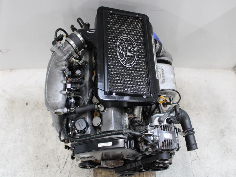 JDM 1997-2001 TOYOTA CALDINA MR2 3SGTE 4TH GEN ST215 2.0L TURBO ENGINE + WIRING ECU: Image 4