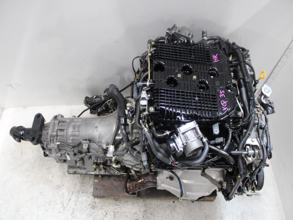 JDM 07-09 NISSAN 350Z, 07-08 INFINITI G35 VQ35HR 3.5L V6 RWD ENGINE + A/T, WIRING & ECU: Image 7