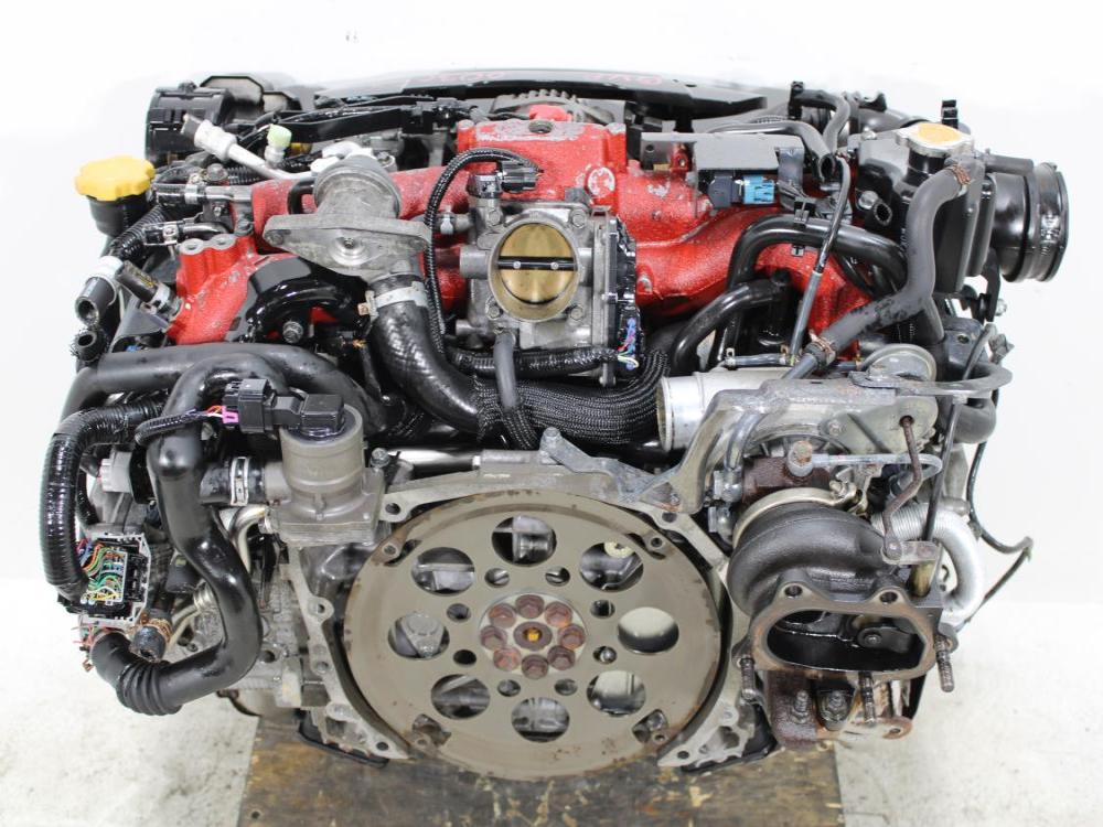 JDM 2008-2019 SUBARU WRX STI EJ257 2.5L DOHC TURBO AVCS ENGINE: Image 11