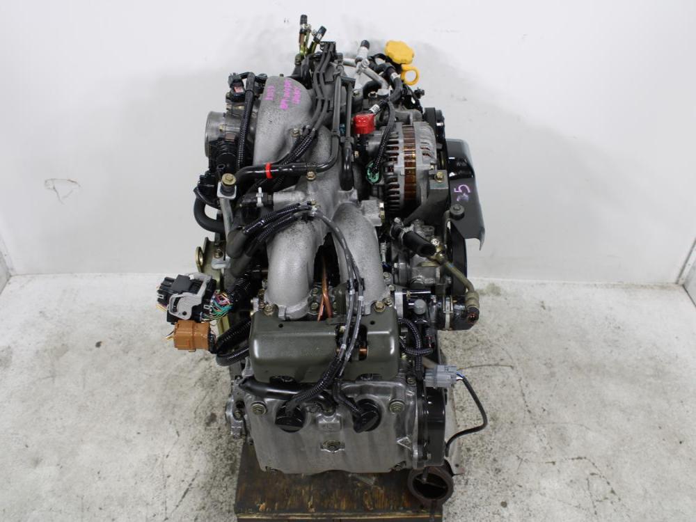 JDM 00-05 SUBARU IMPREZA FORESTER LEGACY OUTBACK BAJA EJ25 2.5L SOHC 4 CYL ENGINE: Image 5