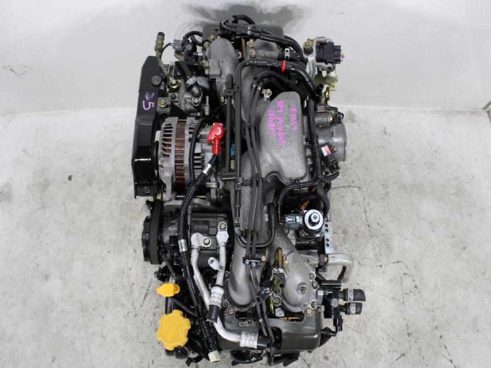 JDM 00-05 SUBARU IMPREZA FORESTER LEGACY OUTBACK BAJA EJ25 2.5L SOHC 4 CYL ENGINE: Image 7