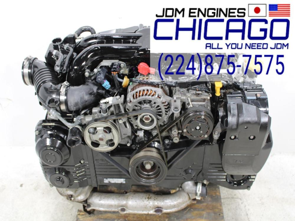 JDM 08-14 SUBARU IMPREZA WRX LEGACY GT.FORESTER XT EJ20Y 2.0L SINGLE AVCS TURBO ENGINE: Image 1