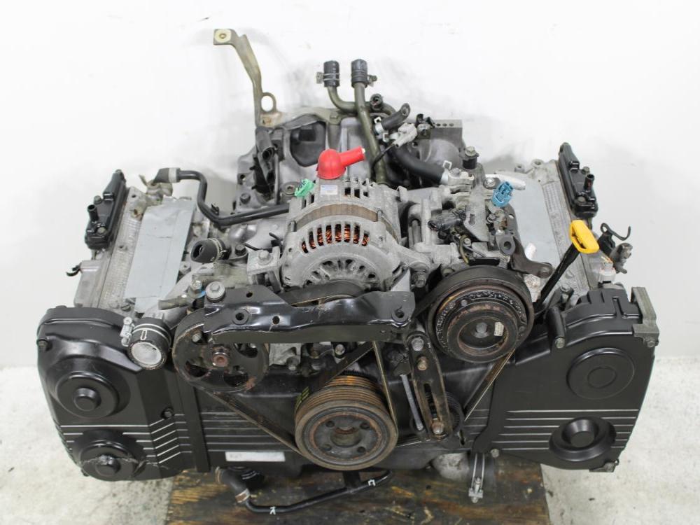 JDM 2002-2005 SUBARU IMPREZA WRX EJ205 2.0L DOHC TURBO NON-AVCS HEAD & BLOCK ENGINE: Image 2