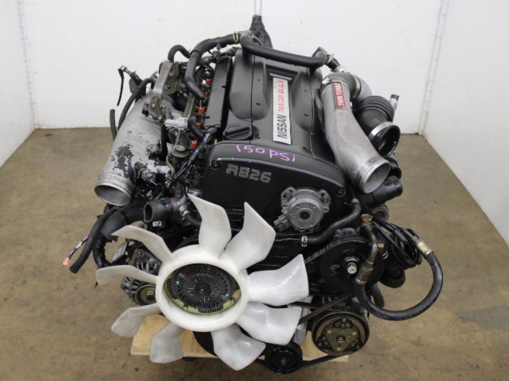 JDM NISSAN SKYLINE GTR R33 RB26DETT ENGINE 5 SPEED AWD MANUAL TRANSMISSION WIRING ECU: Image 4