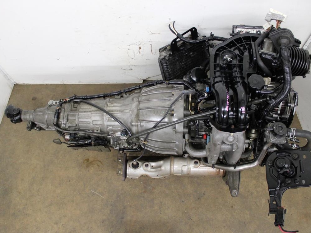 JDM 2004-2008 MAZDA RX8 13B 4 PORT ROTARY ENGINE AND AUTOMATIC TRANSMISSION: Image 1