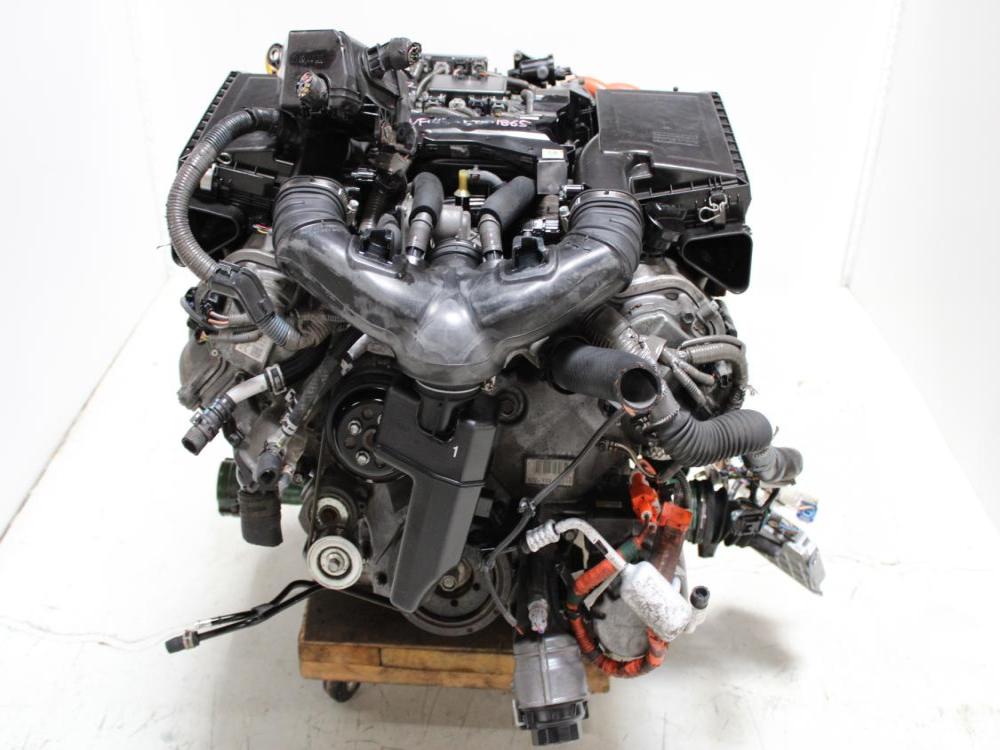 JDM 2007-2017 LEXUS LS600H HYBRID 2UR-FSE AWD V8 5.0 GASOLINE ENGINE +A/T WIRING&ECU: Image 7