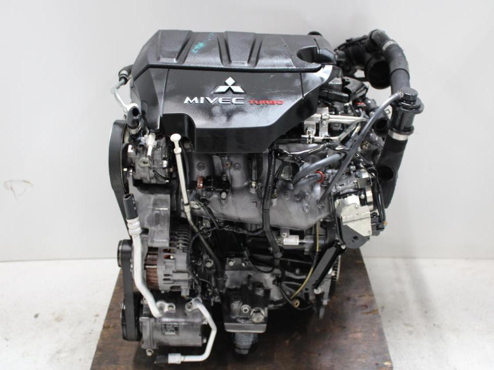 JDM 08-15 MITSUBISHI LANCER RALLIART EVO X 4B11 2.0L DOHC TURBO ENGINE WIRING AND ECU: Image 1