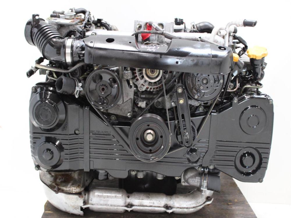 JDM 2002-2005 SUBARU IMPREZA WRX EJ205 2.0L DOHC TURBO AVCS ENGINE: Image 4