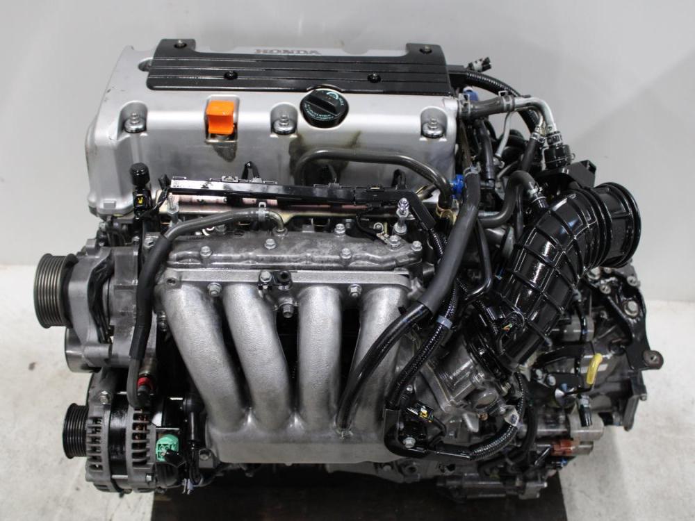 JDM 2004-2008 ACURA TSX K24A 2.4L i-VTEC RBB HIGH COMPRESSION ENGINE + A/T: Image 2