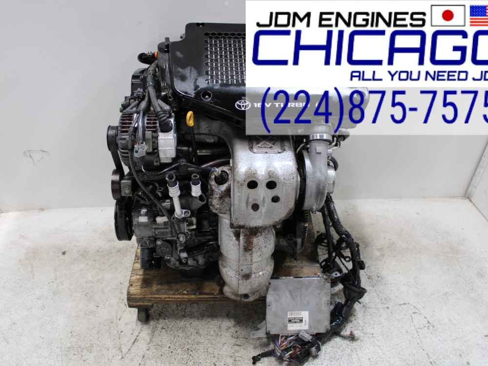 JDM TOYOTA CALDINA 3S-GTE 5TH GEN 2.0L ST246 TURBO ENGINE + WIRING & ECU