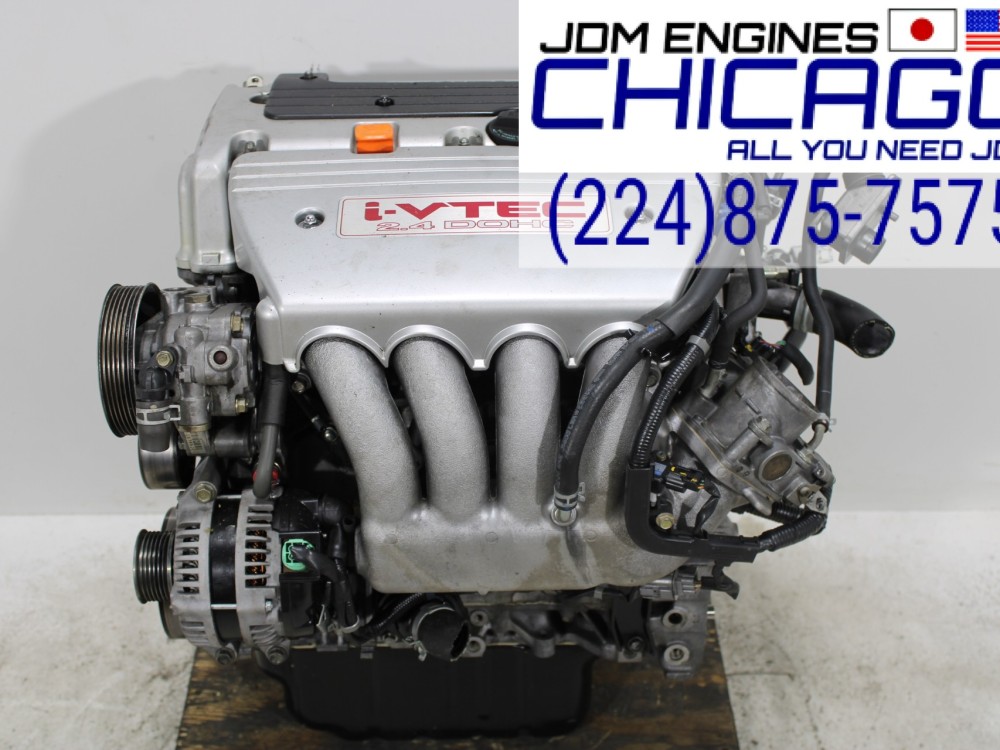 JDM 2004-2008 ACURA TSX K24A3 2.4L DOHC i-VTEC RBB HEAD HIGH COMPRESSION ENGINE