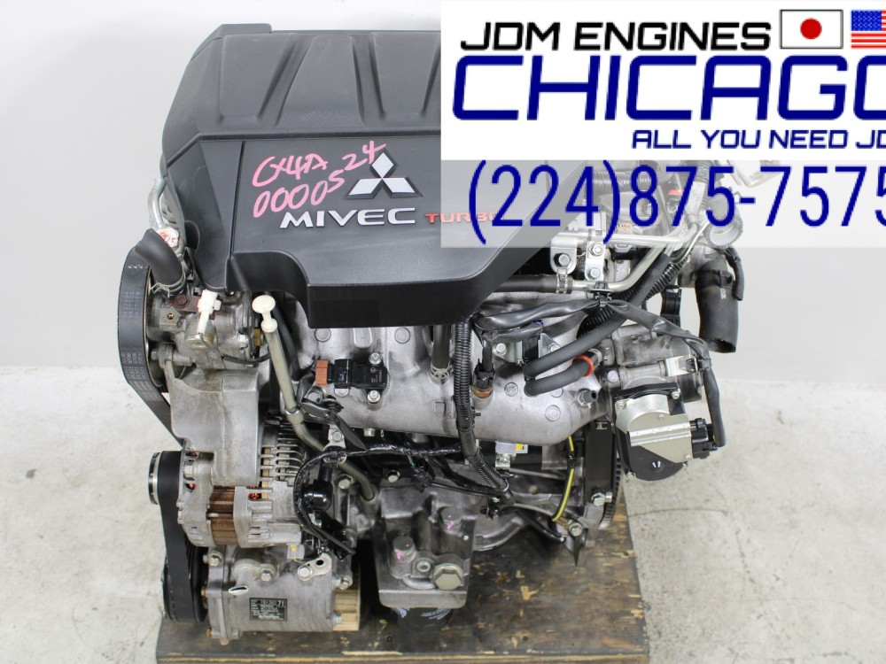JDM 08-15 MITSUBISHI LANCER RALLIART EVO X 4B11 2.0L DOHC TURBO ENGINE WIRING AND ECU