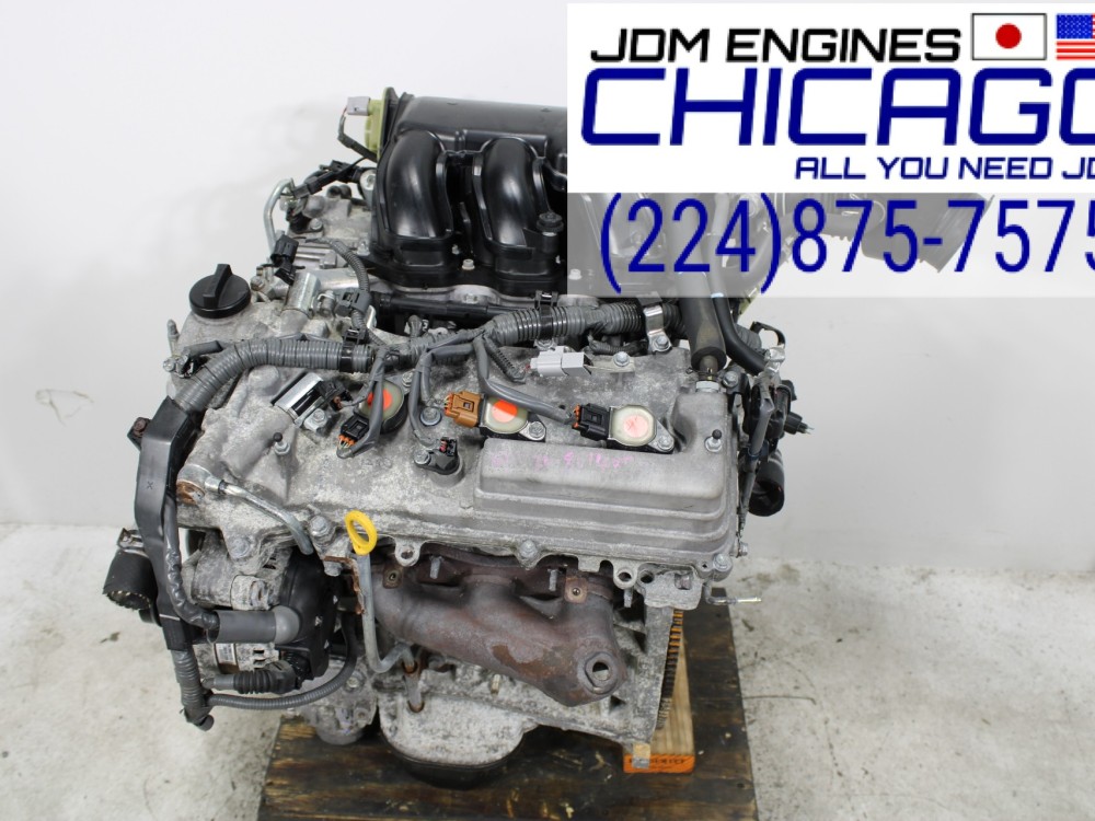 JDM 07-16 TOYOTA HIGHLANDER VENZA SIENNA CAMRY LEXUS RX350 ES350 2GR-FE 3.5L V6 ENGINE