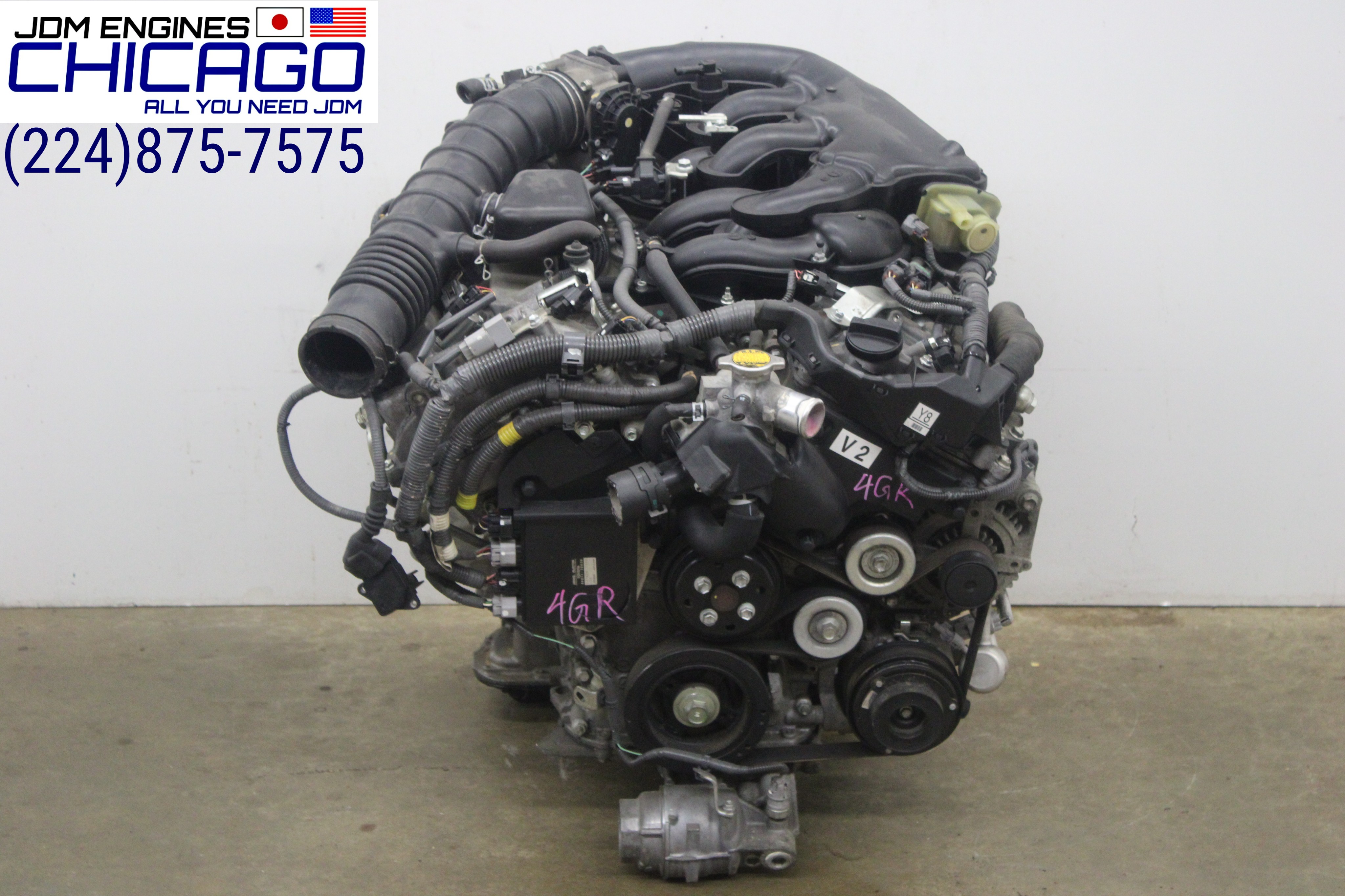 JDM 2006 - 2012 LEXUS IS250 JDM 4GR 2.5L RWD 4GR-FSE ENGINE ONLY