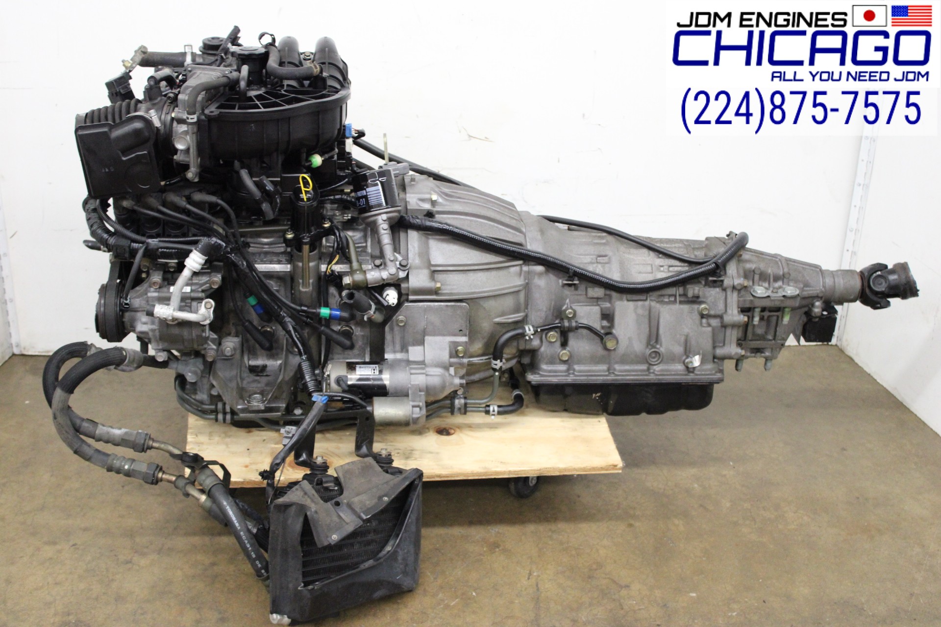 JDM 2004-2008 MAZDA RX8 13B 4 PORT ROTARY ENGINE AND AUTOMATIC TRANSMISSION