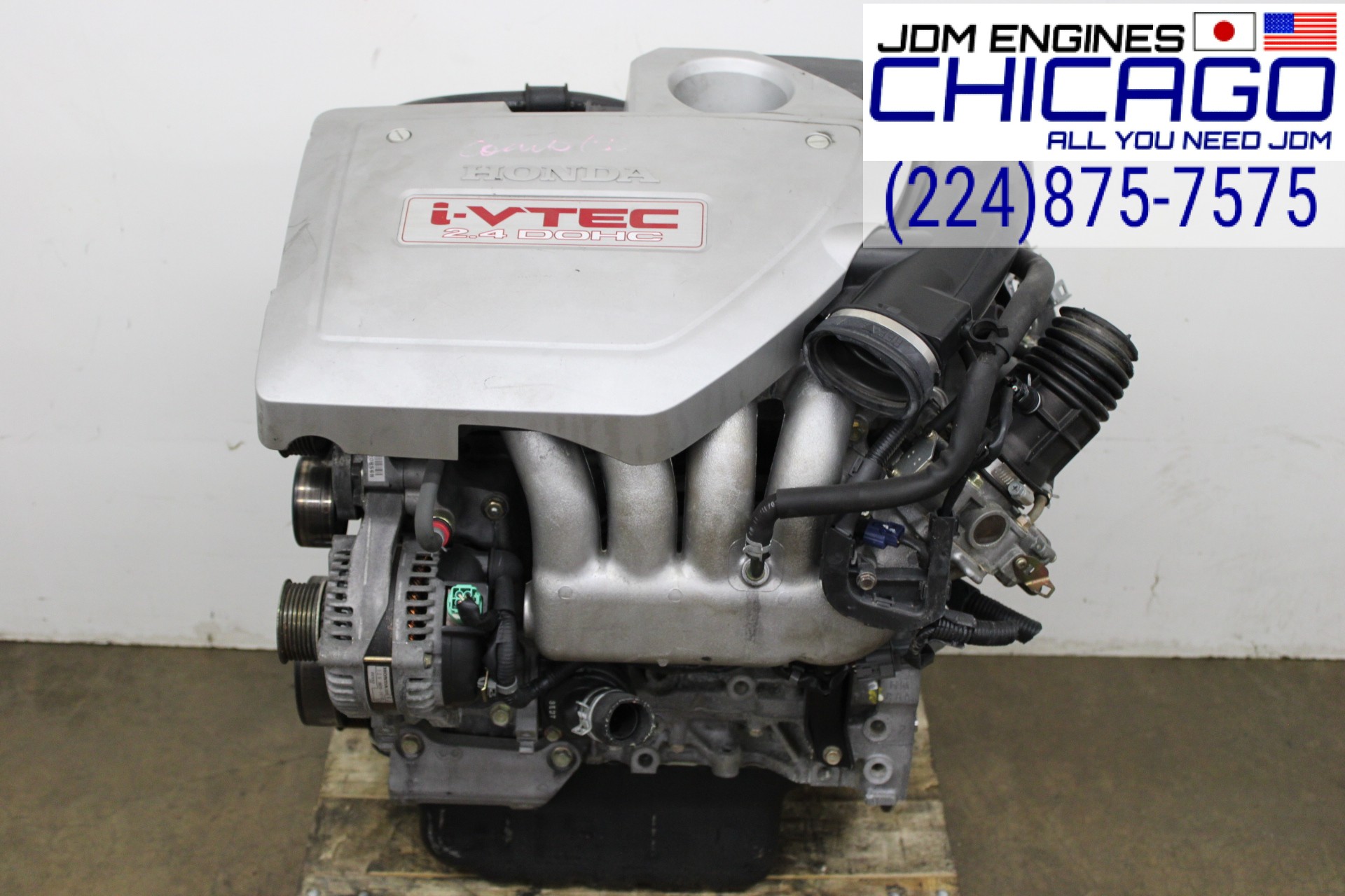 JDM 2004-2008 ACURA TSX K24A 2.4L i-VTEC RBB 200HP ENGINE ONLY