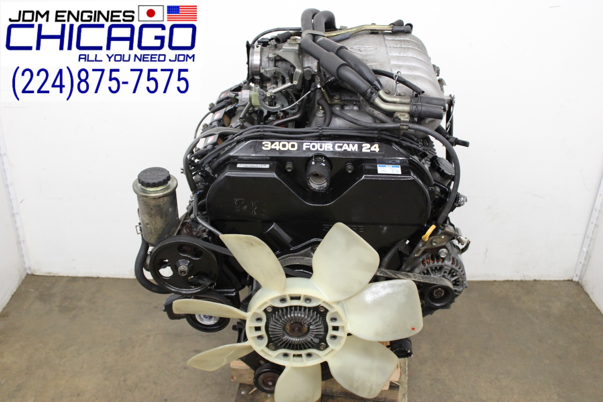JDM 1995-2004 5VZ-FE TOYOTA TACOMA 4RUNNER T100 TUNDRA 3.4L V6 ENGINE
