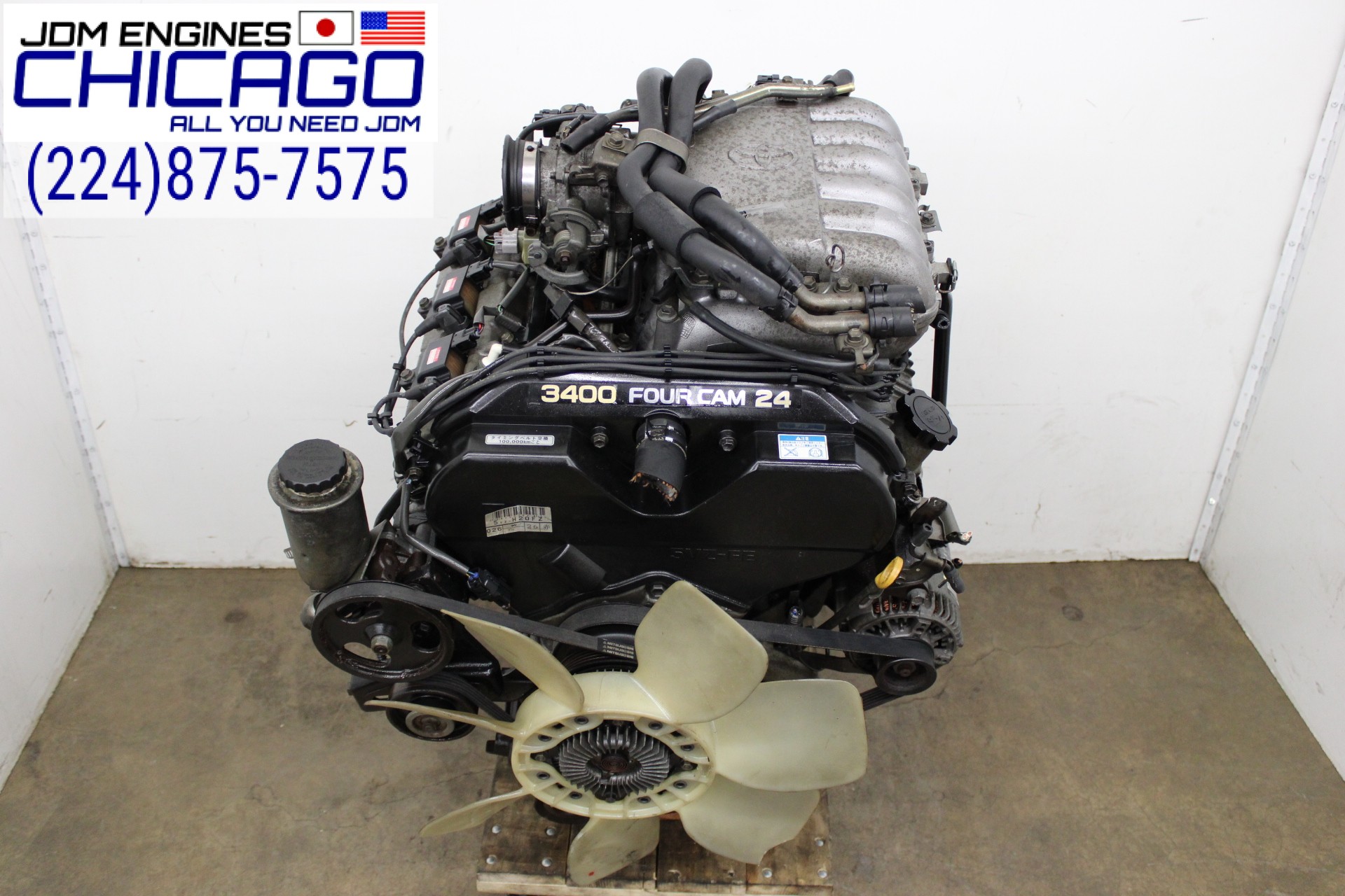 JDM 1995-2004 5VZ-FE TOYOTA TACOMA 4RUNNER T100 TUNDRA 3.4L V6 ENGINE