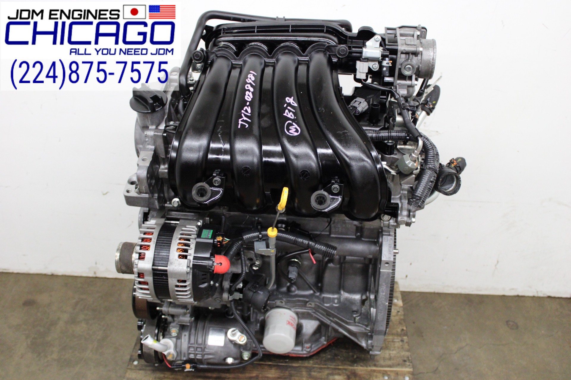 JDM 2007-2012 NISSAN VERSA MR18-DE 1.8L DOHC 4-CYLINDER ENGINE 