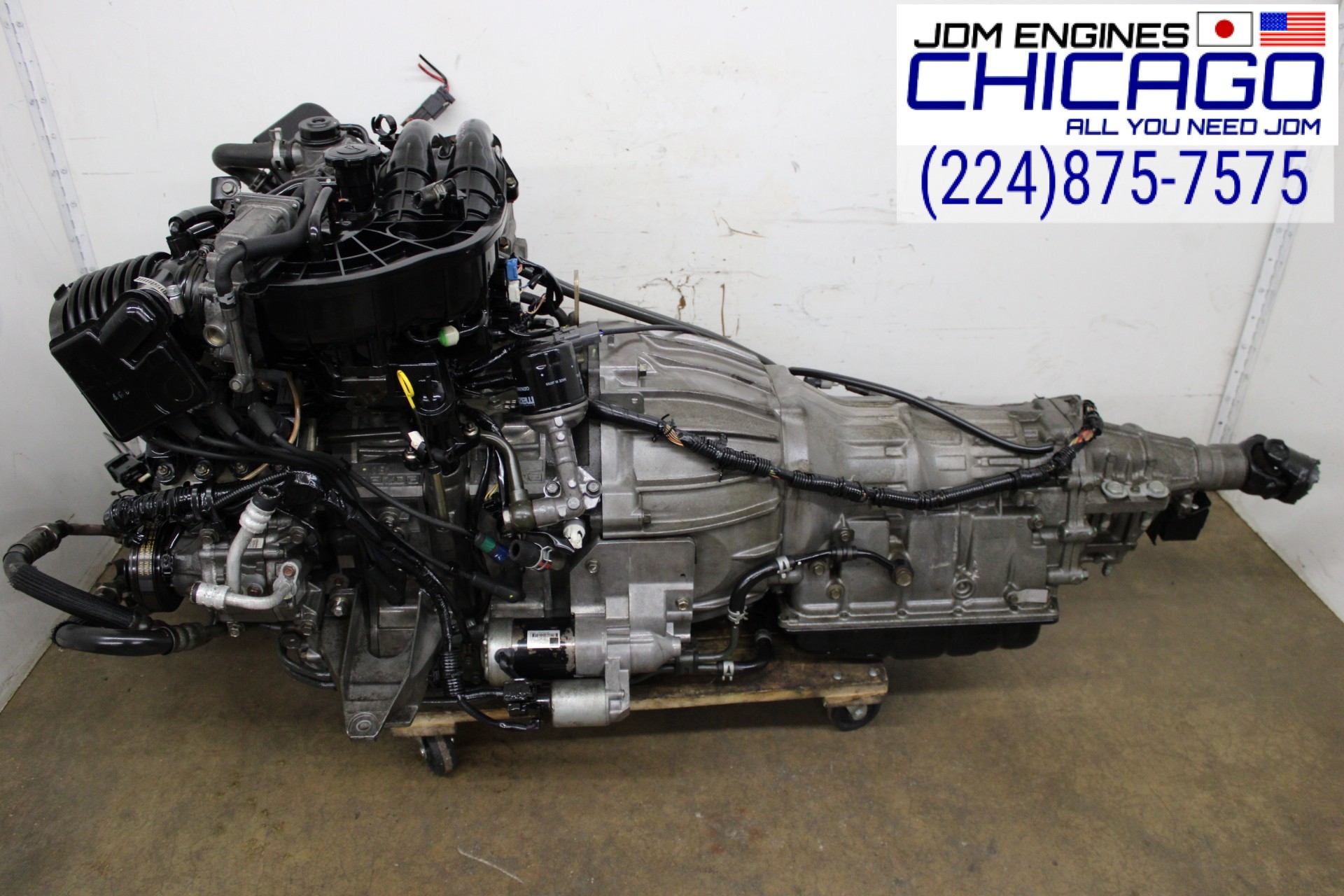JDM 2004-2008 MAZDA RX8 13B 4 PORT ROTARY ENGINE AND AUTOMATIC TRANSMISSION