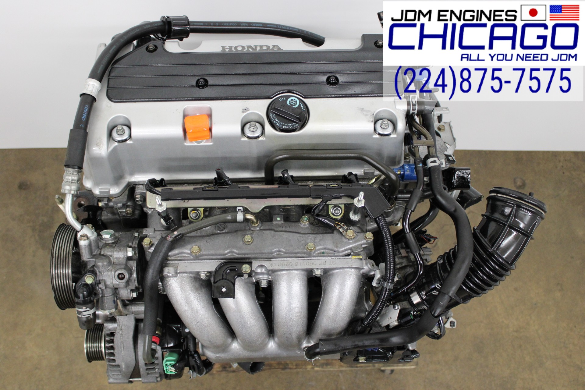 JDM 2004-2008 ACURA TSX K24A 2.4L i-VTEC RBB 200HP ENGINE