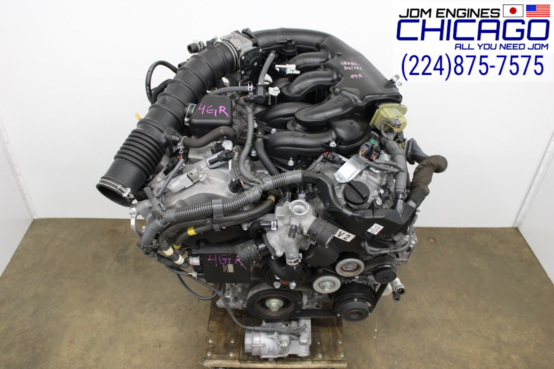 JDM 2006-2012 LEXUS IS250 4GR-FSE 2.5L V6 RWD ENGINE