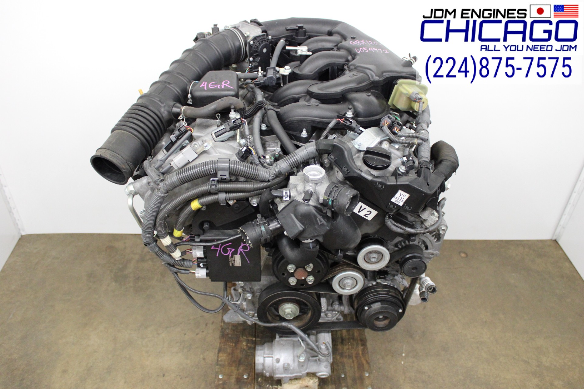 JDM 2006-2012 LEXUS IS250 4GR-FSE 2.5L V6 RWD ENGINE